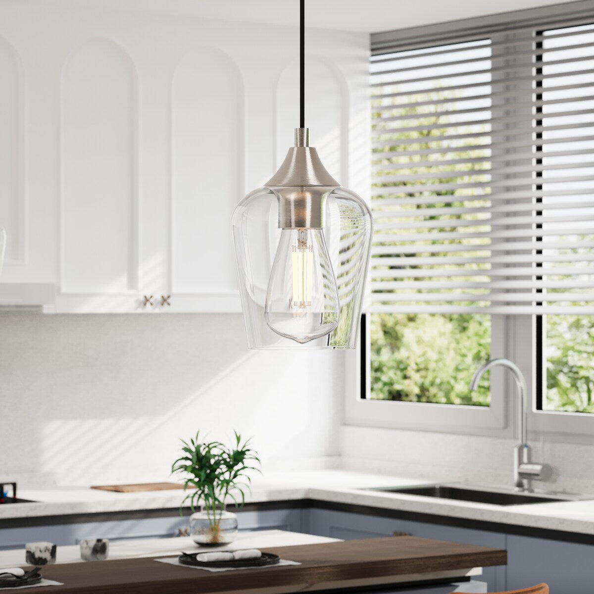 Lampada a sospensione CO-Z a 1 luce con altezza regolabile