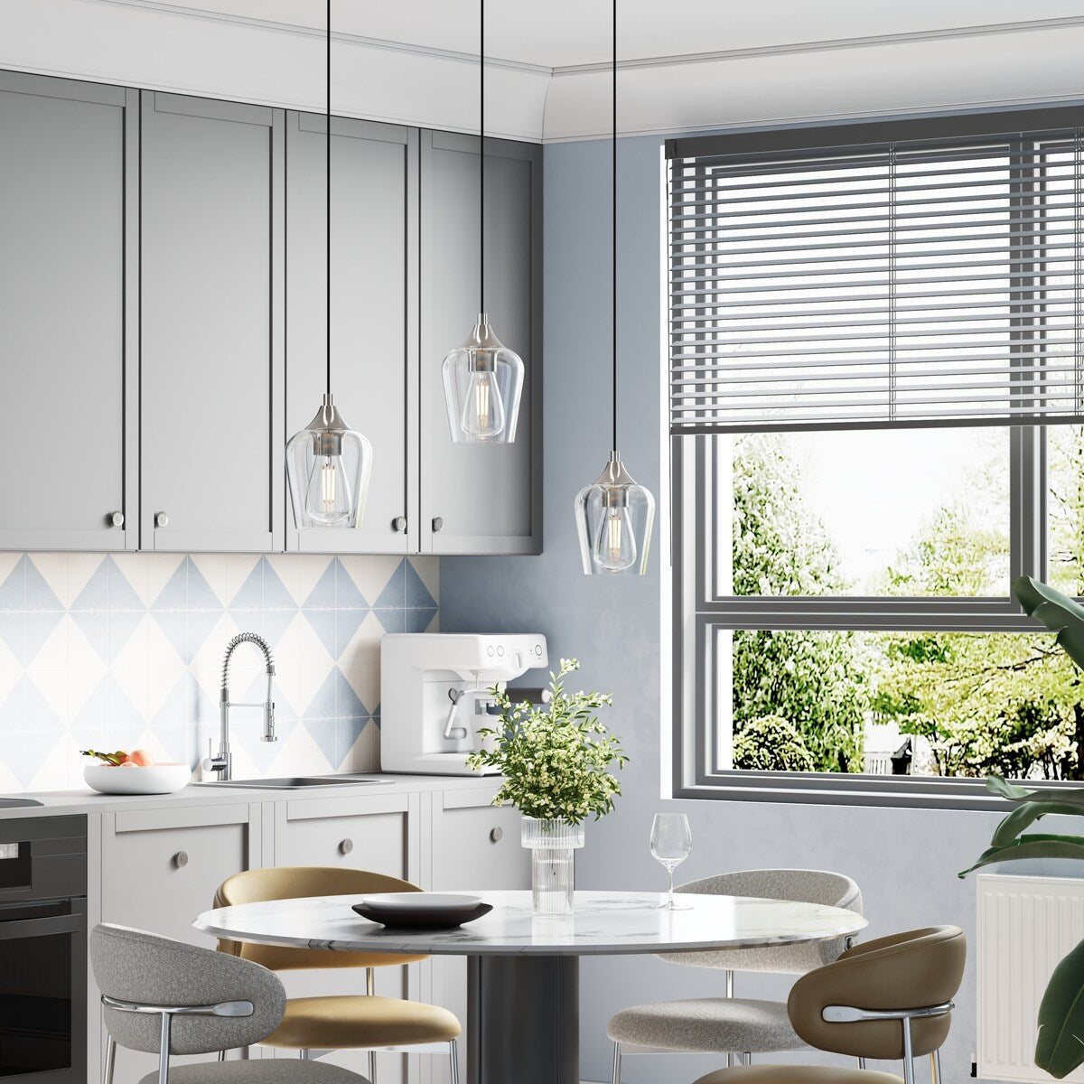 Lampada a sospensione CO-Z a 1 luce con altezza regolabile