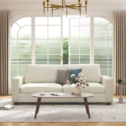 Divano imbottito CO-Z 86.6 per soggiorno, divano a 3 posti