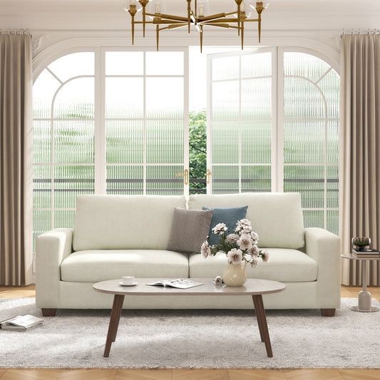 Divano imbottito CO-Z 86.6 per soggiorno, divano a 3 posti