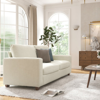 Divano imbottito CO-Z 86.6 per soggiorno, divano a 3 posti