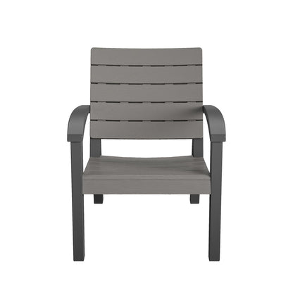 Set da conversazione per esterni in resina COSCO da 4 pezzi