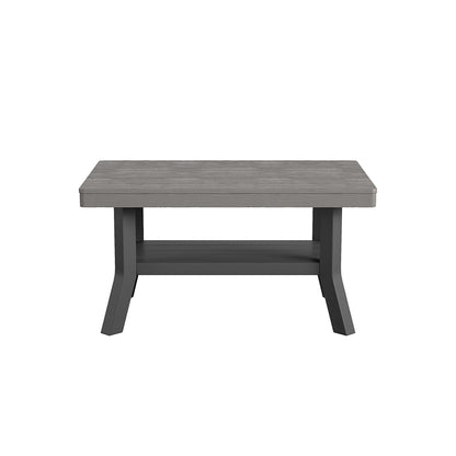 Set da conversazione per esterni in resina COSCO da 4 pezzi