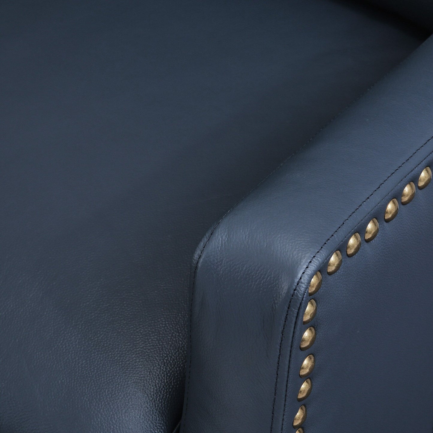 COZYMAN Poltrone reclinabili moderne in vera pelle, regolabili con schienale e braccioli comodi, set da 2