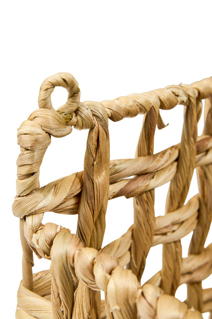 Fatto in casa - Cesta Rettangolare Da Appendere Trama Treccia