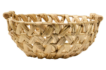 Fatto In Casa - Cesta Porta Frutta Con Manici Trama Treccia