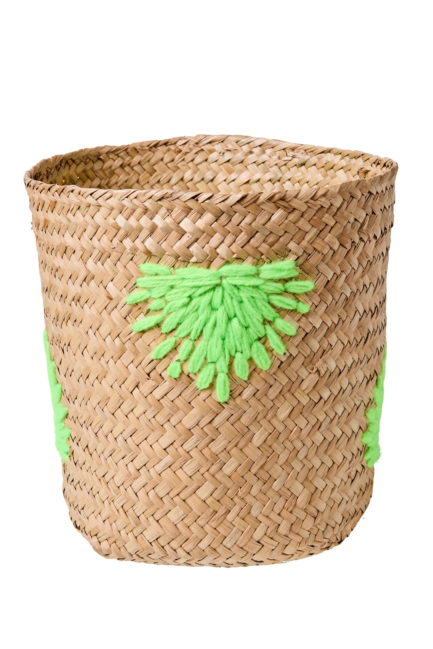 Pagbati - Cestino Decoro Ricamo Palma