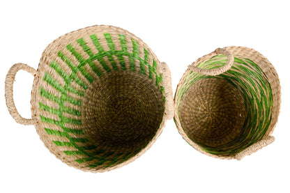 Serres - Cesti Set 1/2 Naturale E Verde
