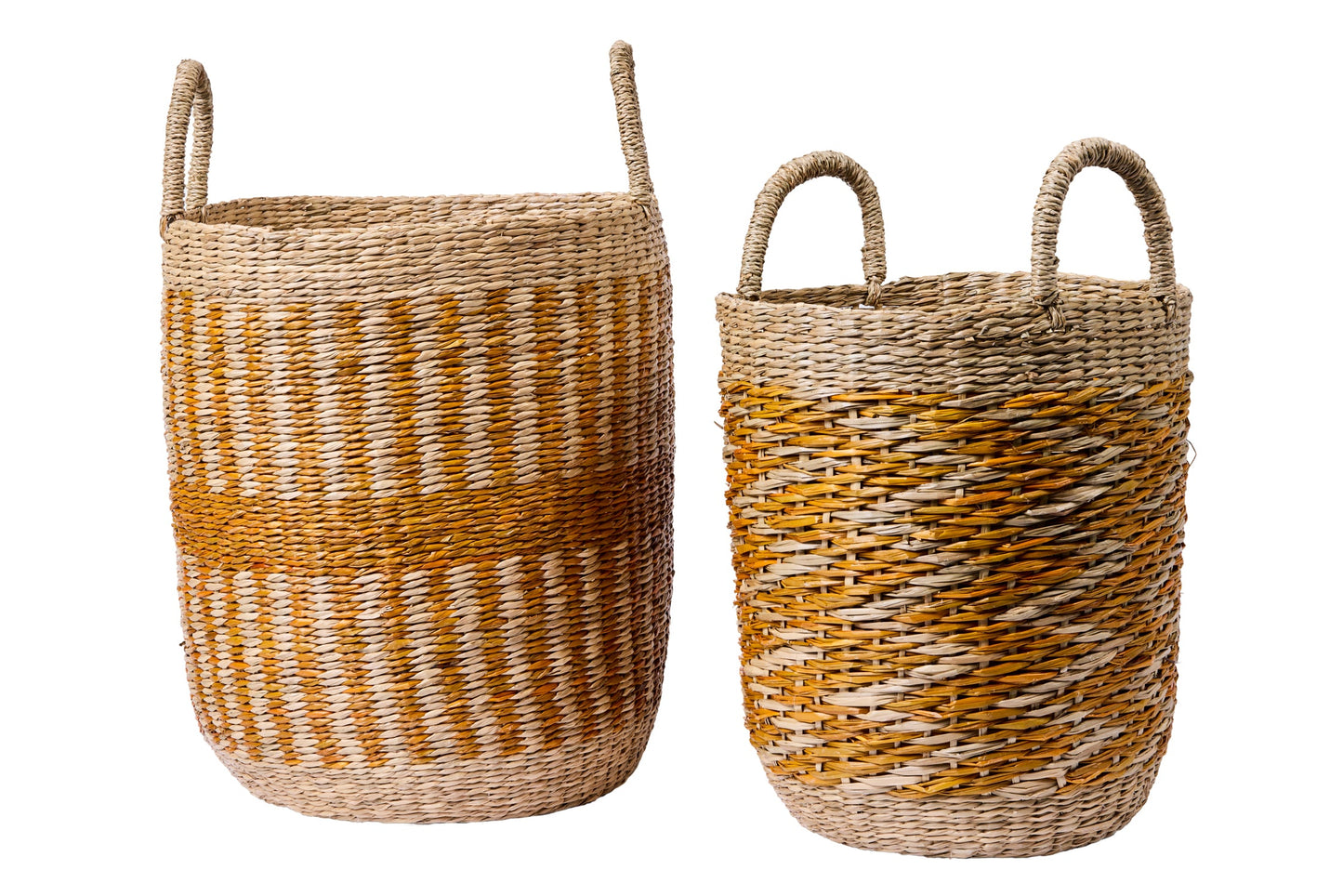 Serres - Cesti Set 1/2 Naturale E Arancione