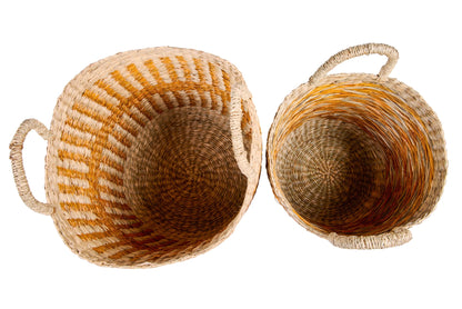 Serres - Cesti Set 1/2 Naturale E Arancione