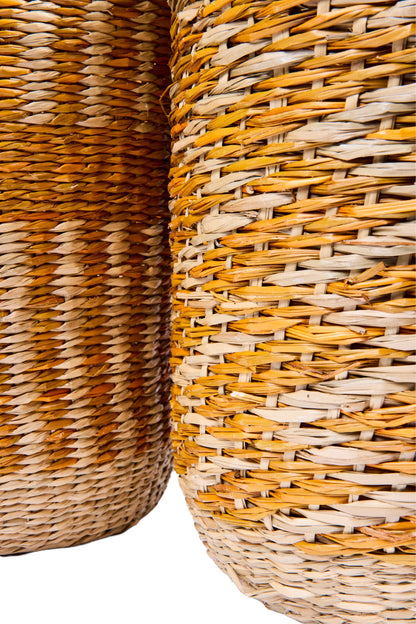 Serres - Cesti Set 1/2 Naturale E Arancione