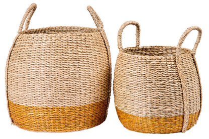 Serres - Ceste Set 1/2 Naturale E Arancione