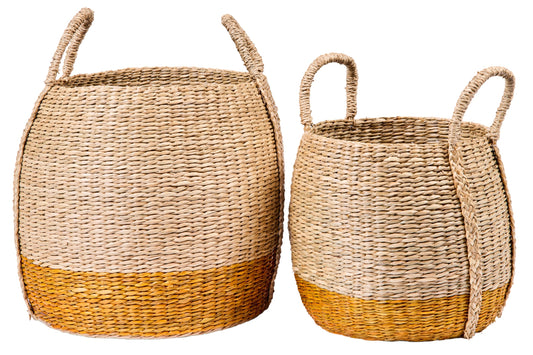 Serres - Ceste Set 1/2 Naturale E Arancione