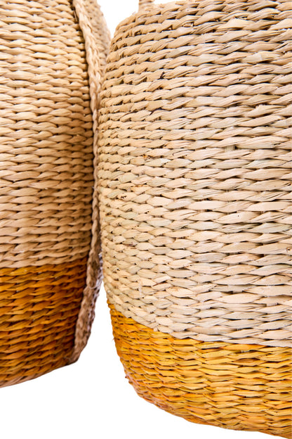 Serres - Ceste Set 1/2 Naturale E Arancione