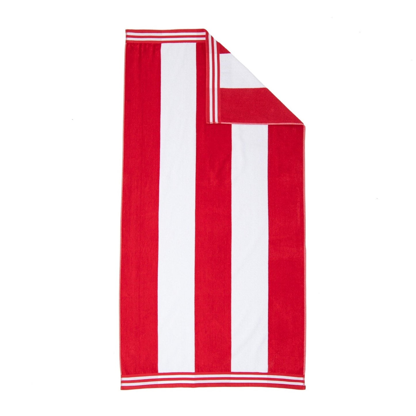 Asciugamano da spiaggia oversize in cotone a righe Cabana di Superior