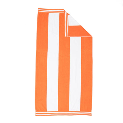 Asciugamano da spiaggia oversize in cotone a righe Cabana di Superior