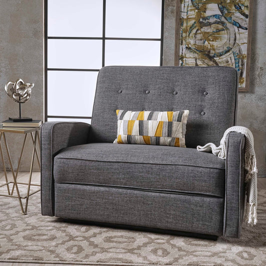 Poltrona reclinabile oversize Calliope Tufted di Christopher Knight Home