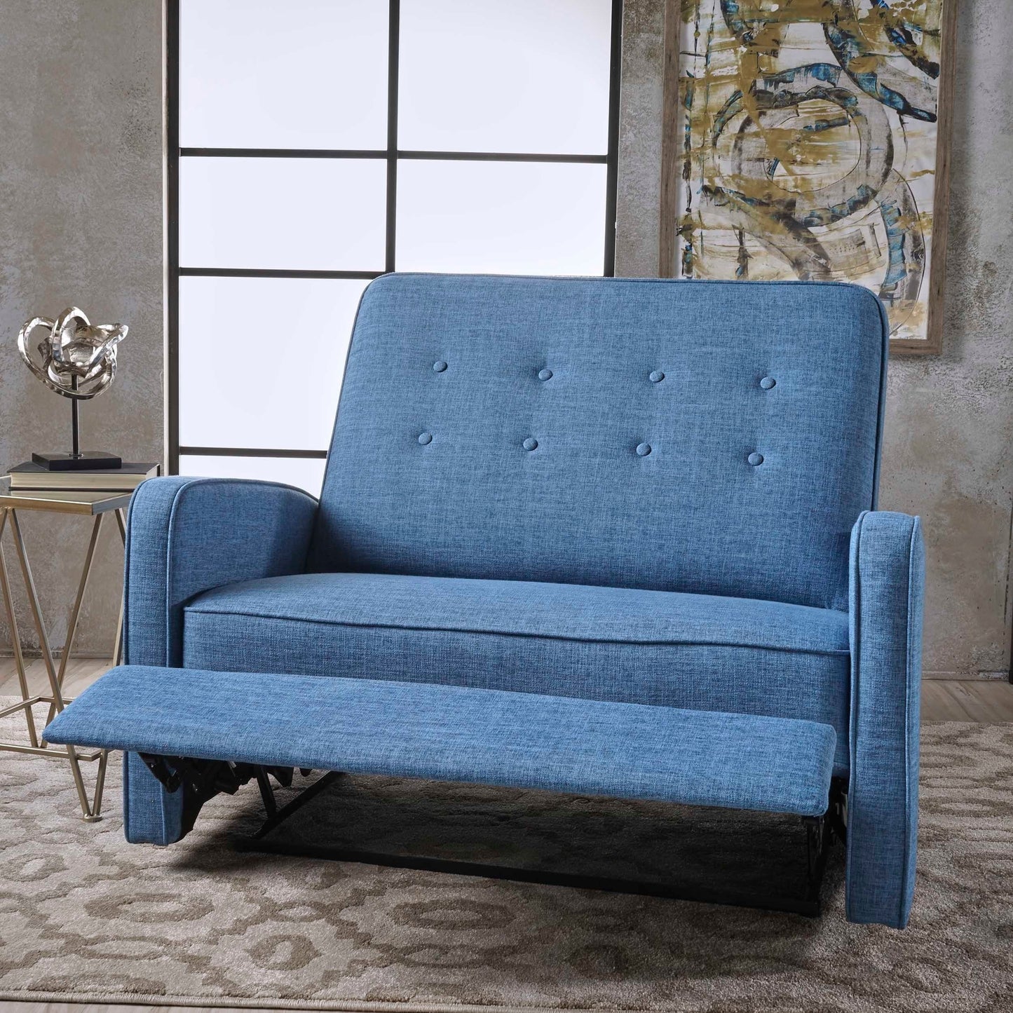 Poltrona reclinabile oversize Calliope Tufted di Christopher Knight Home