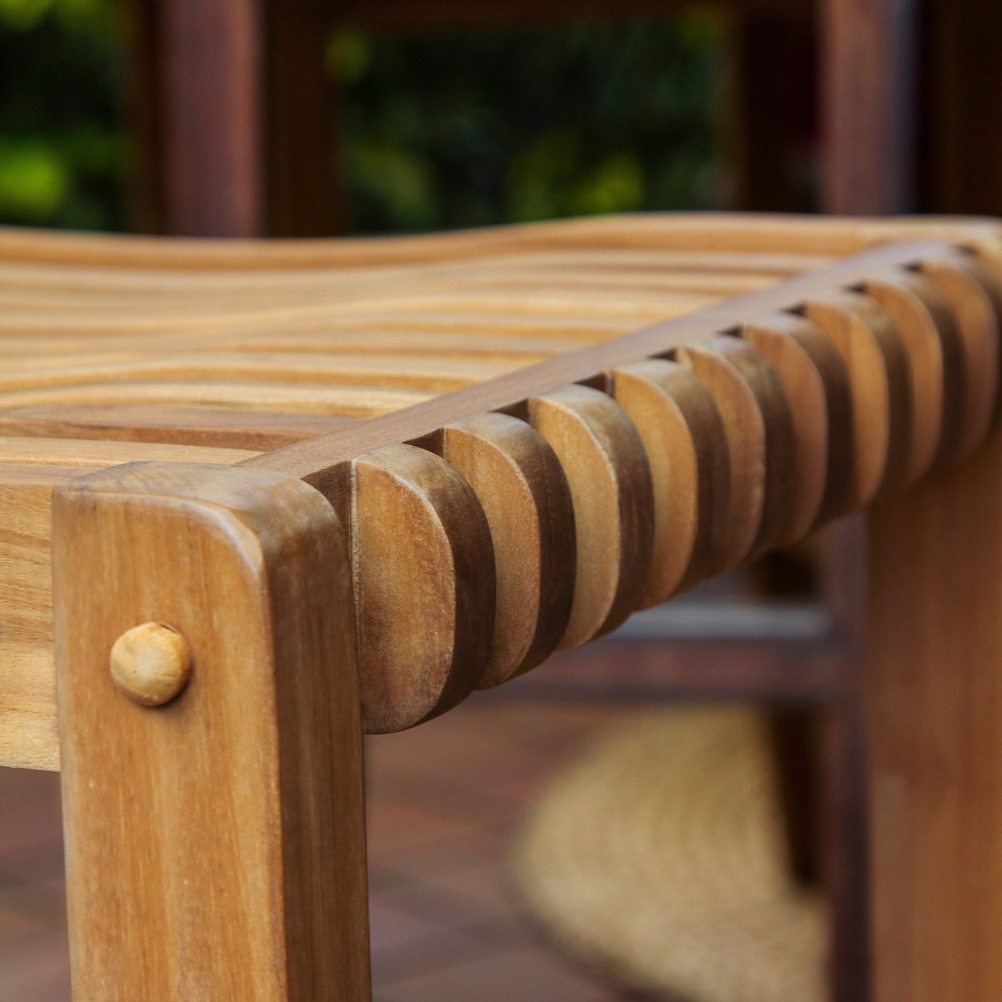 Set da bistrot Cambridge Casual Chara Teak da 3 pezzi