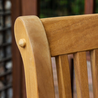 Set da bistrot Cambridge Casual Chara Teak da 3 pezzi