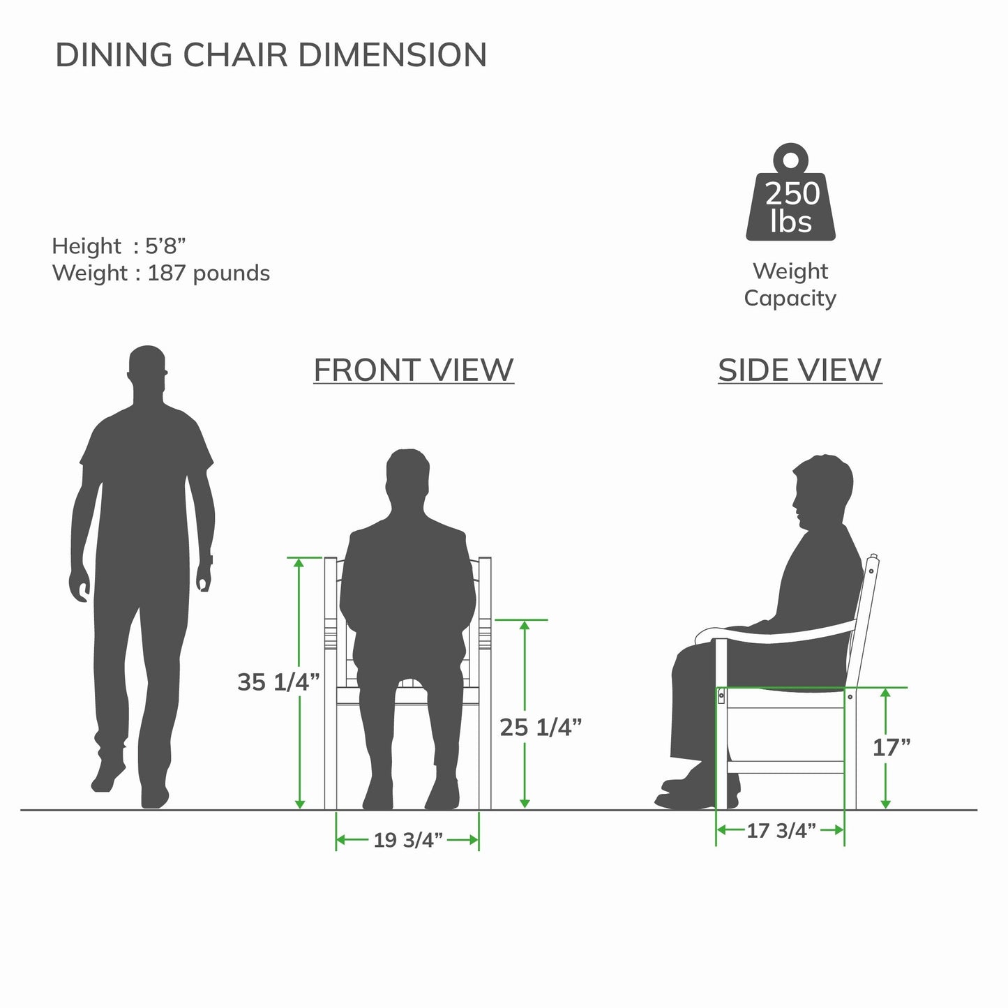 Set da pranzo per esterni Cambridge Casual Leon in teak da 5 pezzi