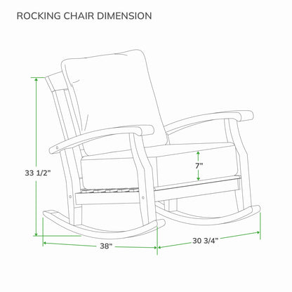 Set da conversazione per patio in legno di teak Cambridge Casual Leon da 5 pezzi