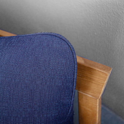 Set da conversazione per patio in legno di teak Cambridge Casual Leon da 5 pezzi