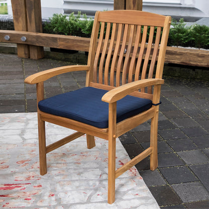 Set da pranzo estensibile per patio Cambridge Casual Leon in teak da 6 pezzi