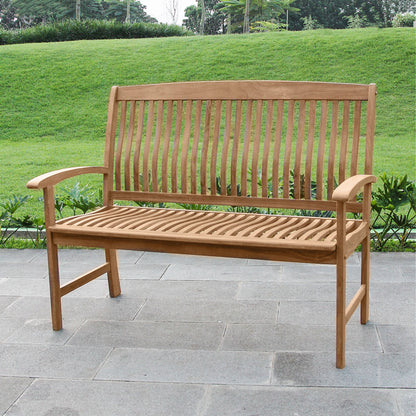 Set da pranzo estensibile per patio Cambridge Casual Leon in teak da 6 pezzi