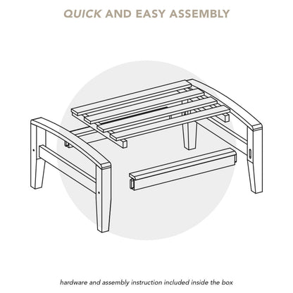 Set da conversazione per patio in teak Cambridge Casual Leon da 7 pezzi