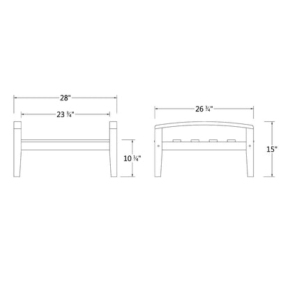 Set da conversazione per patio in teak Cambridge Casual Leon da 7 pezzi