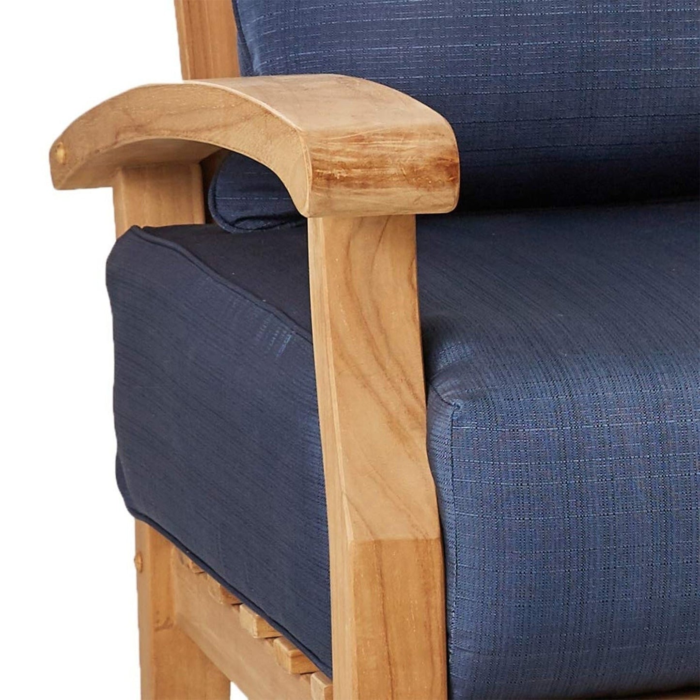 Set da conversazione per patio in teak Cambridge Casual Leon da 7 pezzi