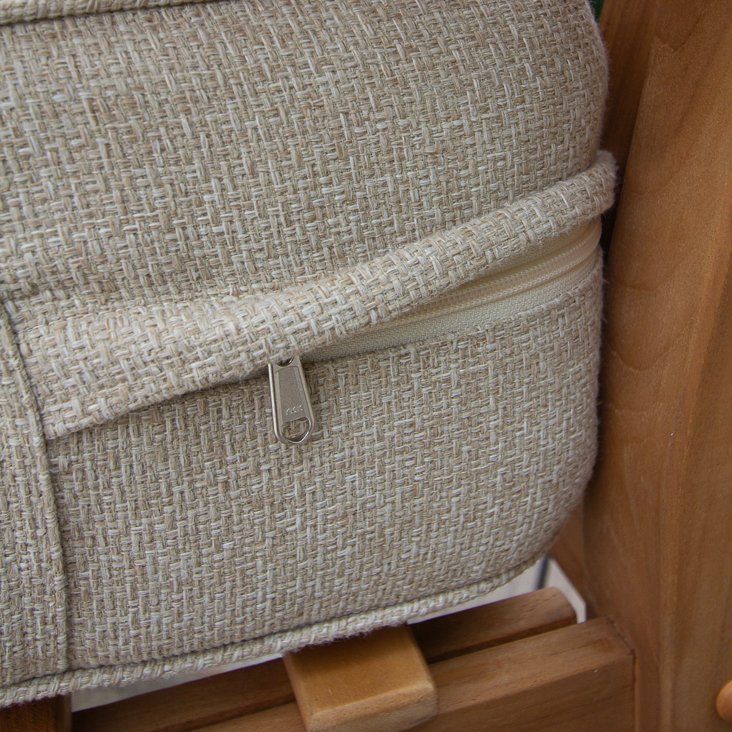 Set da conversazione per patio in teak Cambridge Casual Leon da 7 pezzi