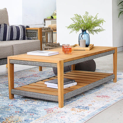 Set da conversazione per esterni Cambridge Casual Nassau in legno di teak, 4 pezzi