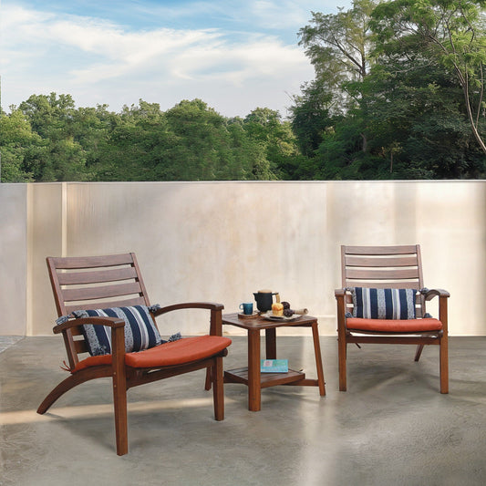 Set da esterno Cambridge Casual West Lake da 3 pezzi con cuscino