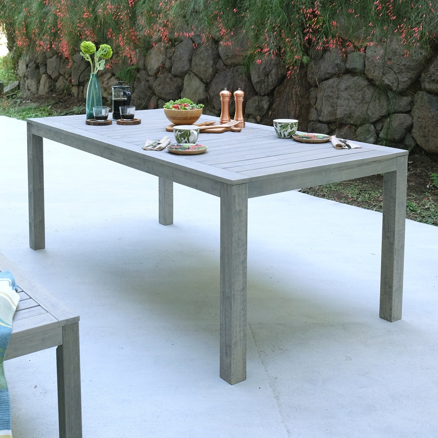 Set da pranzo per patio Cambridge Casual West Lake da 6 pezzi
