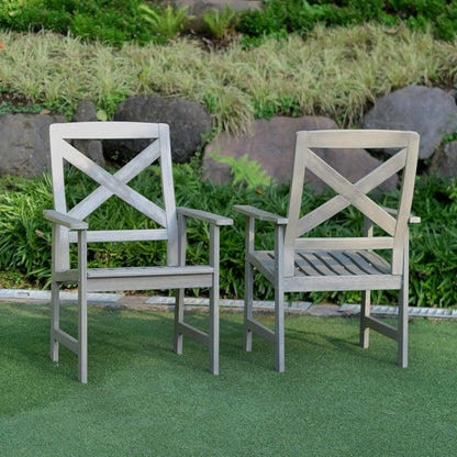 Set da pranzo per patio Cambridge Casual West Lake da 6 pezzi