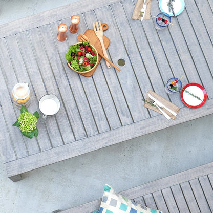 Set da pranzo per patio Cambridge Casual West Lake da 6 pezzi