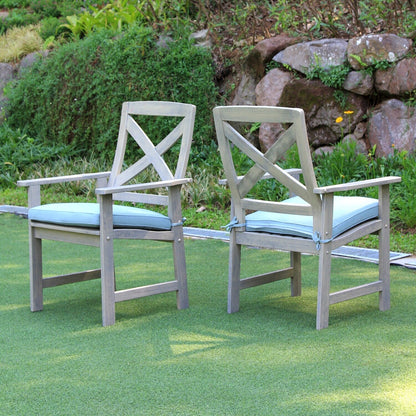 Set da pranzo per patio Cambridge Casual West Lake da 6 pezzi