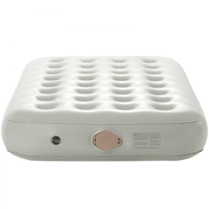 Materasso gonfiabile da campeggio con struttura pieghevole e pompa