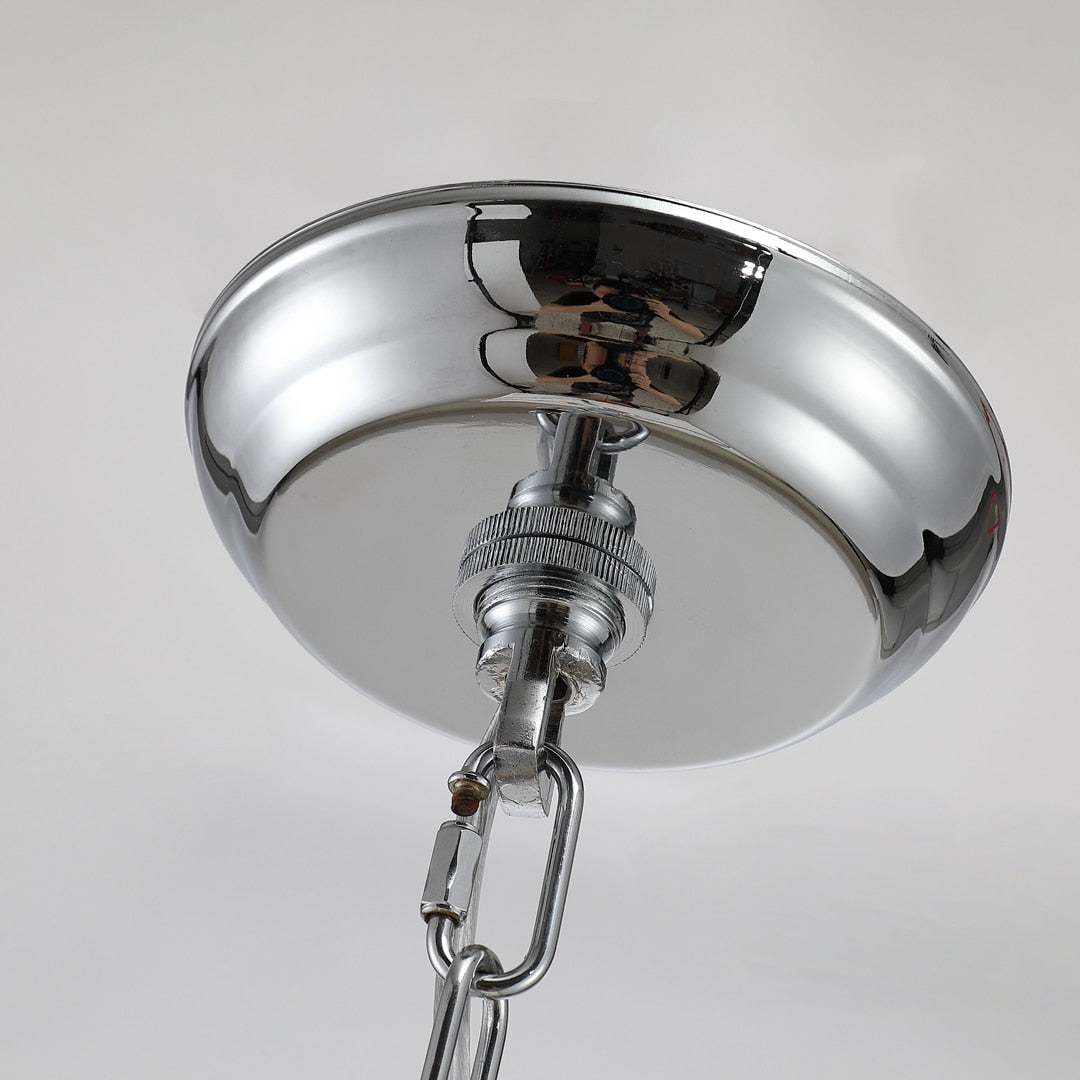 Lampadario a gabbia aperta con lanterna a forma di candela, per scale o isola della cucina - N/D