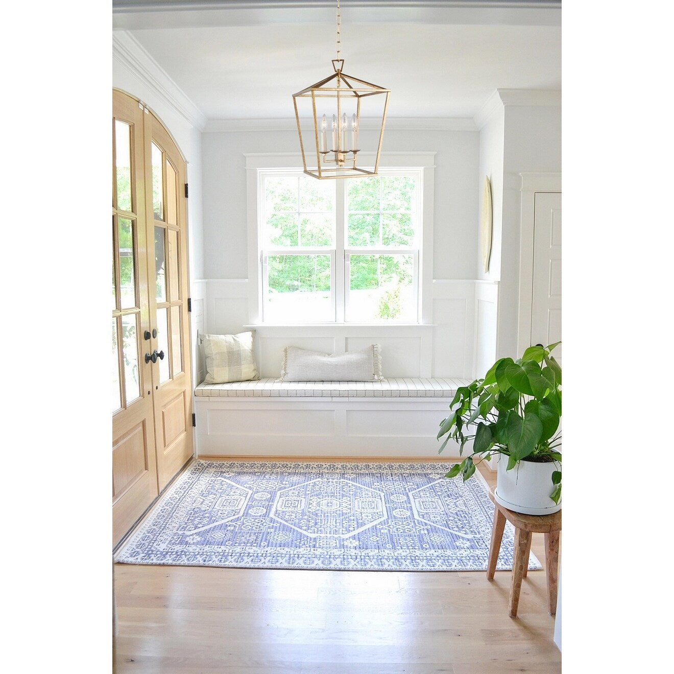 Lampadario a gabbia aperta con lanterna a forma di candela, per scale o isola della cucina - N/D