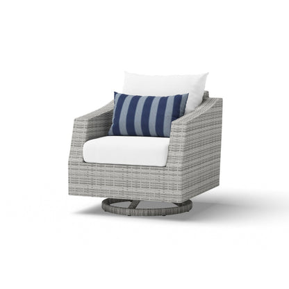 Set di divani e poltrone da esterno Cannes Deluxe da 8 pezzi Sunbrella