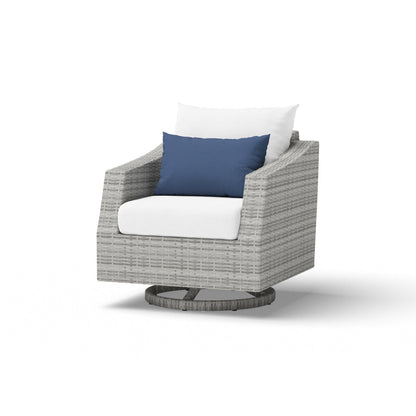 Set di divani e poltrone da esterno Cannes Deluxe da 8 pezzi Sunbrella