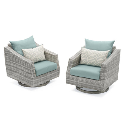 Set di divani e poltrone da esterno Cannes Deluxe da 8 pezzi Sunbrella