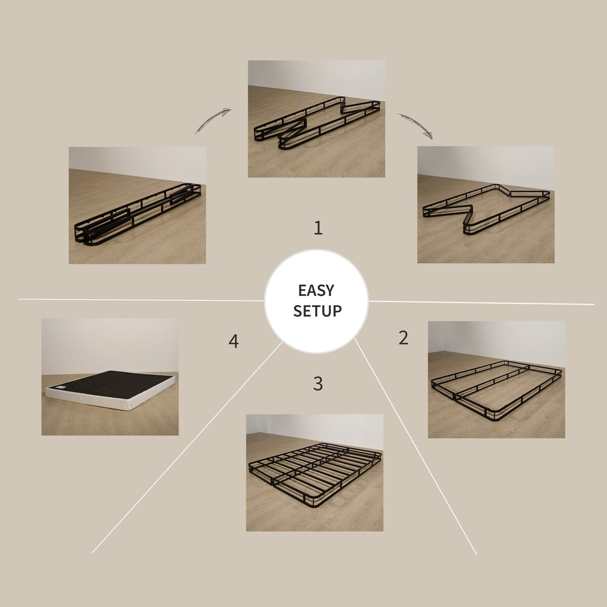 Canton Metal Box Spring