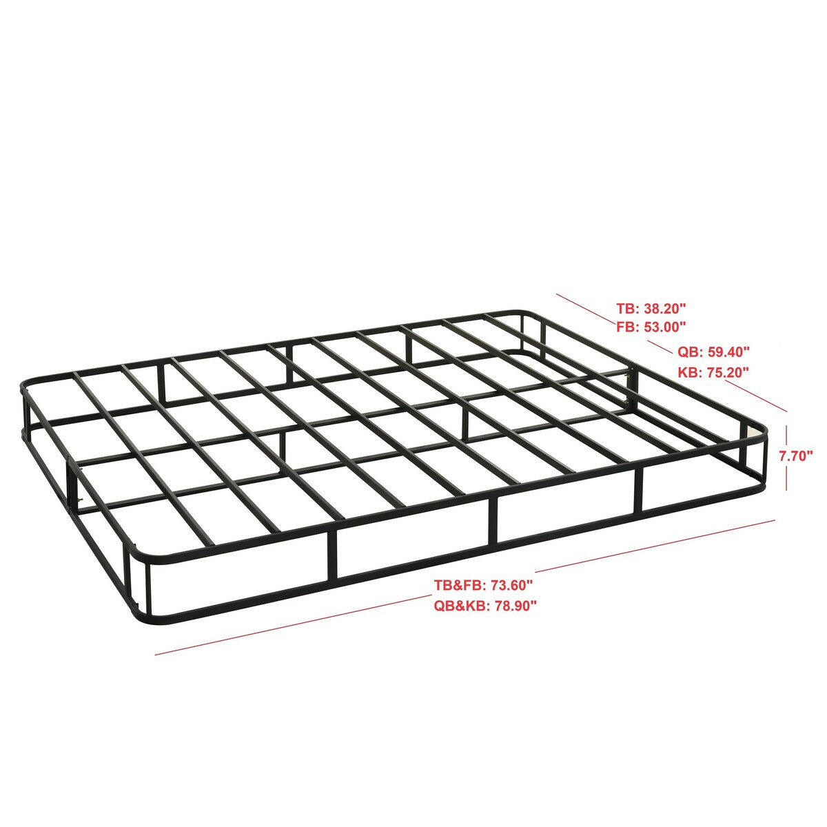 Canton Metal Box Spring