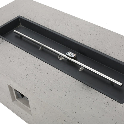 Set da salotto Cape Coral in alluminio da 7 pezzi con braciere di Christopher Knight Home