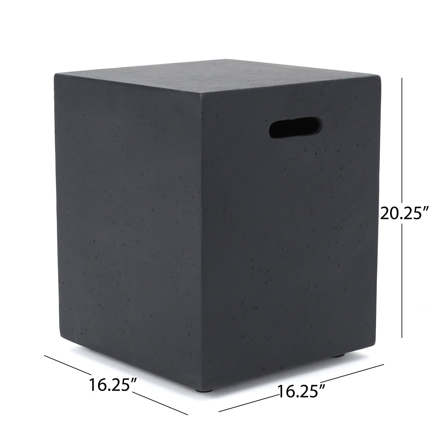 Set da giardino con tavolo da fuoco e chaise longue Cape Coral Grey da 5 pezzi di Christopher Knight Home