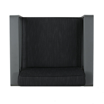 Set da giardino con tavolo da fuoco e chaise longue Cape Coral Grey da 5 pezzi di Christopher Knight Home